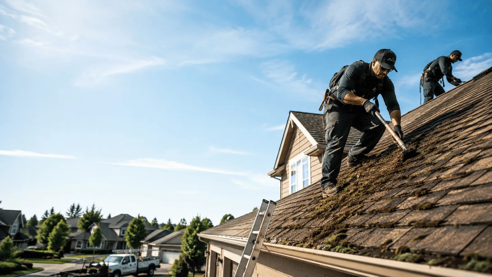 Roof Moss Removal in Fulton, OH near me